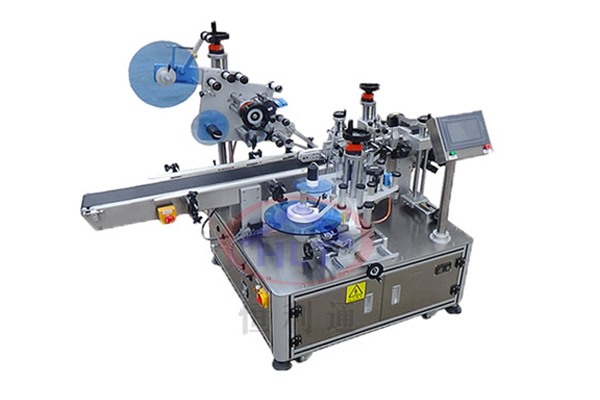 自動雙標頭轉(zhuǎn)角貼標機